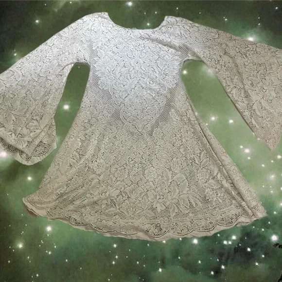 ๐ฎ White witchy lace dress by Rusty Cuts (now Rose Cut Clothing ) ๐ฎ - Picture 6 of 9